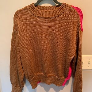 Color Block Sweater